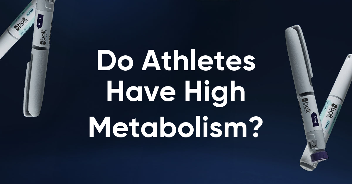 do athletes have high metabolism