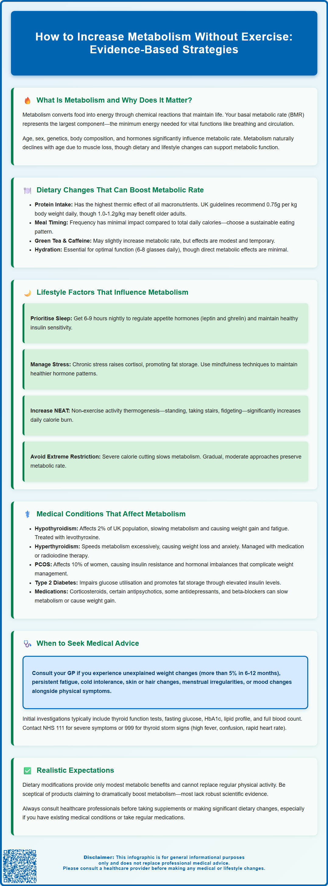 how to increase metabolism without exercise