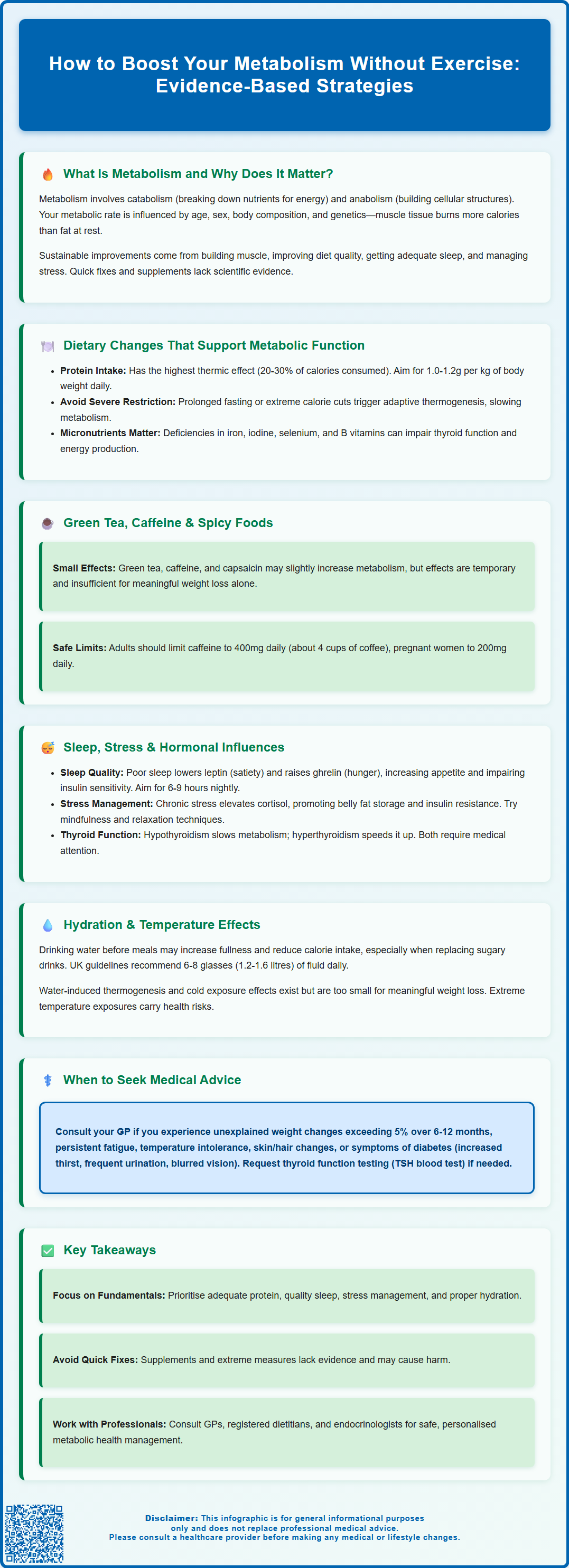 how to boost your metabolism without exercise