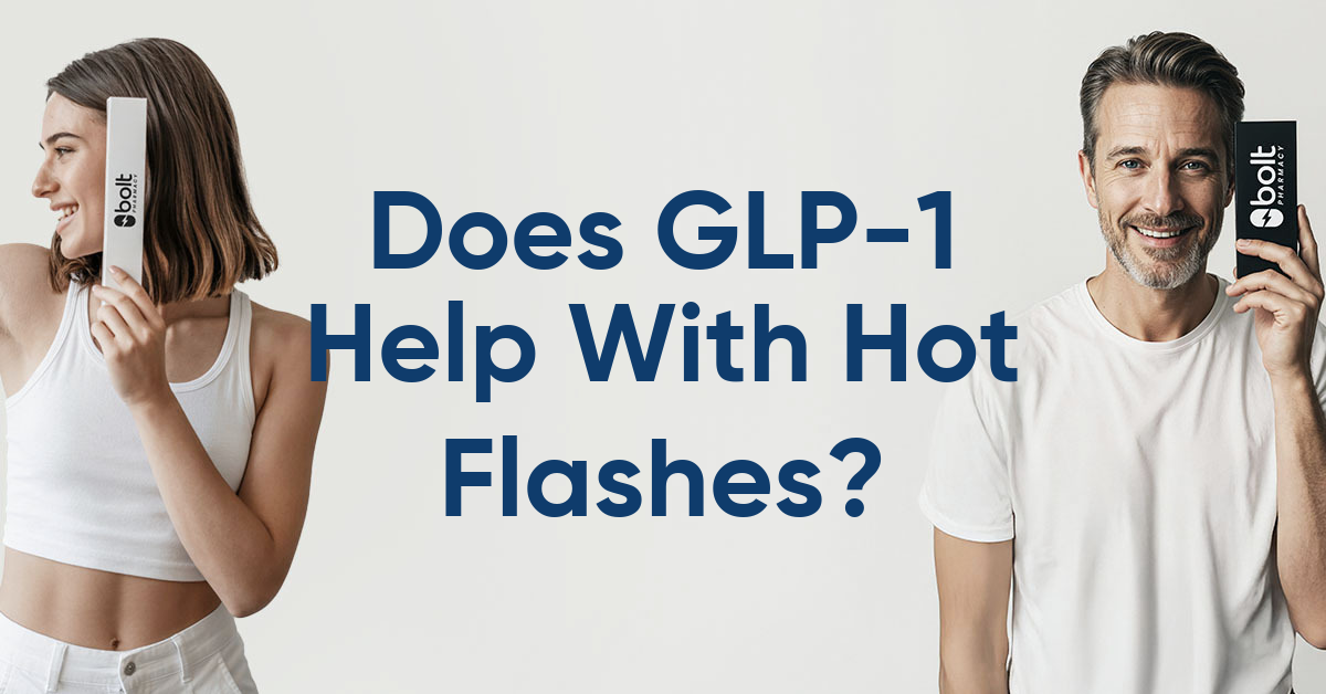 does glp 1 help with hot flashes