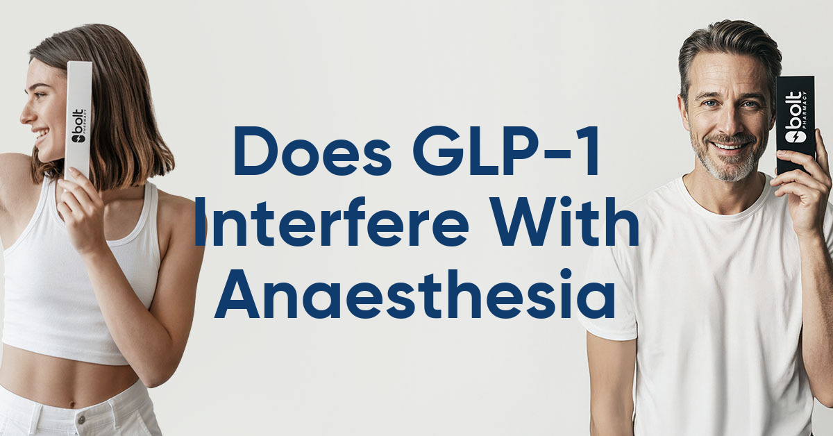 does glp 1 interfere with anesthesia