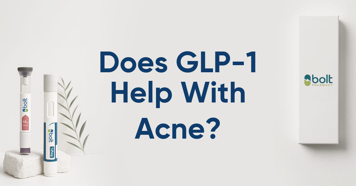 does glp 1 help with acne