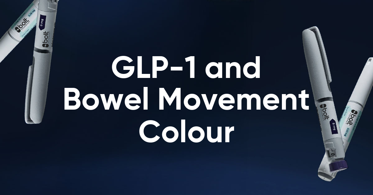 glp 1 and bowel movement color