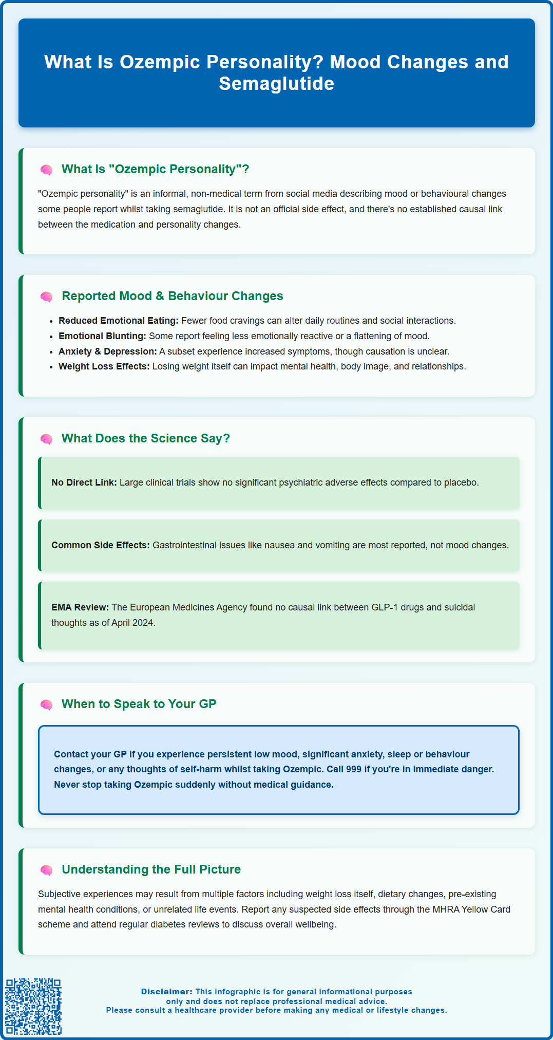what is ozempic personality
