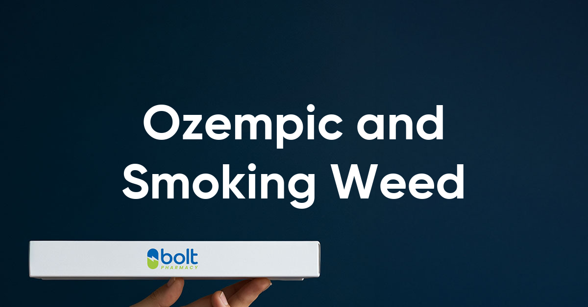 ozempic and smoking weed