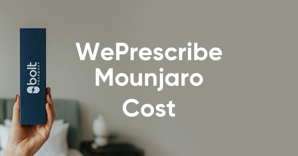 weprescribe mounjaro cost