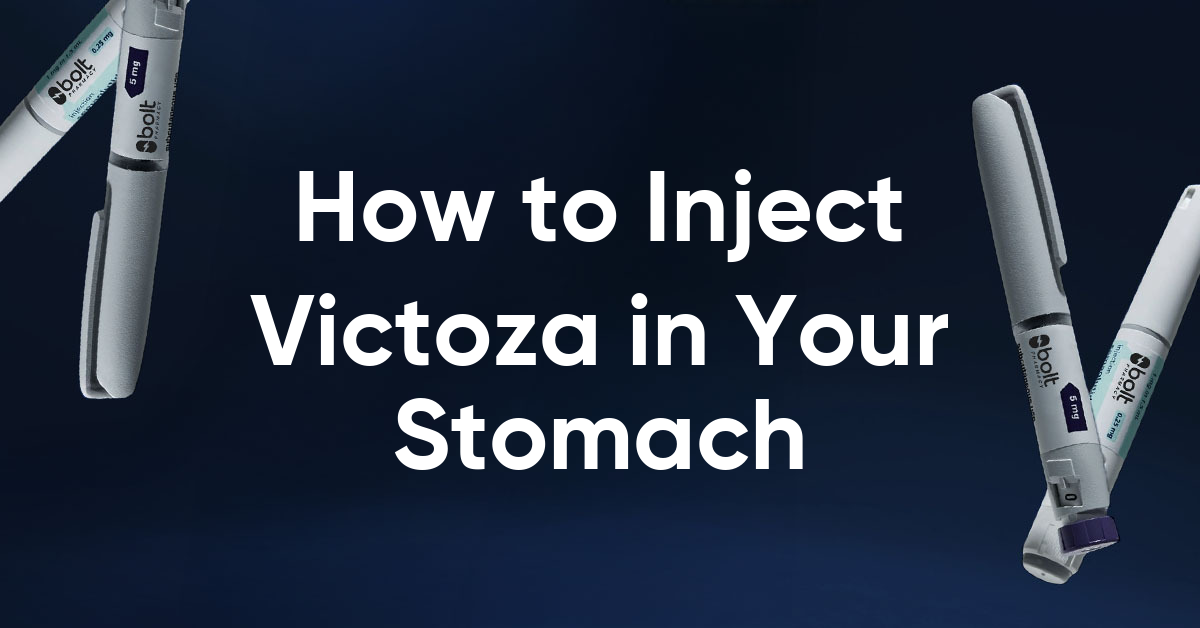 how to inject victoza in stomach