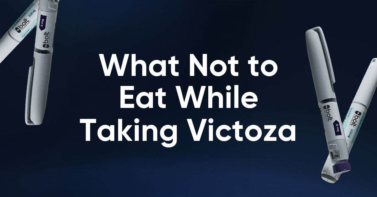 what not to eat while taking victoza