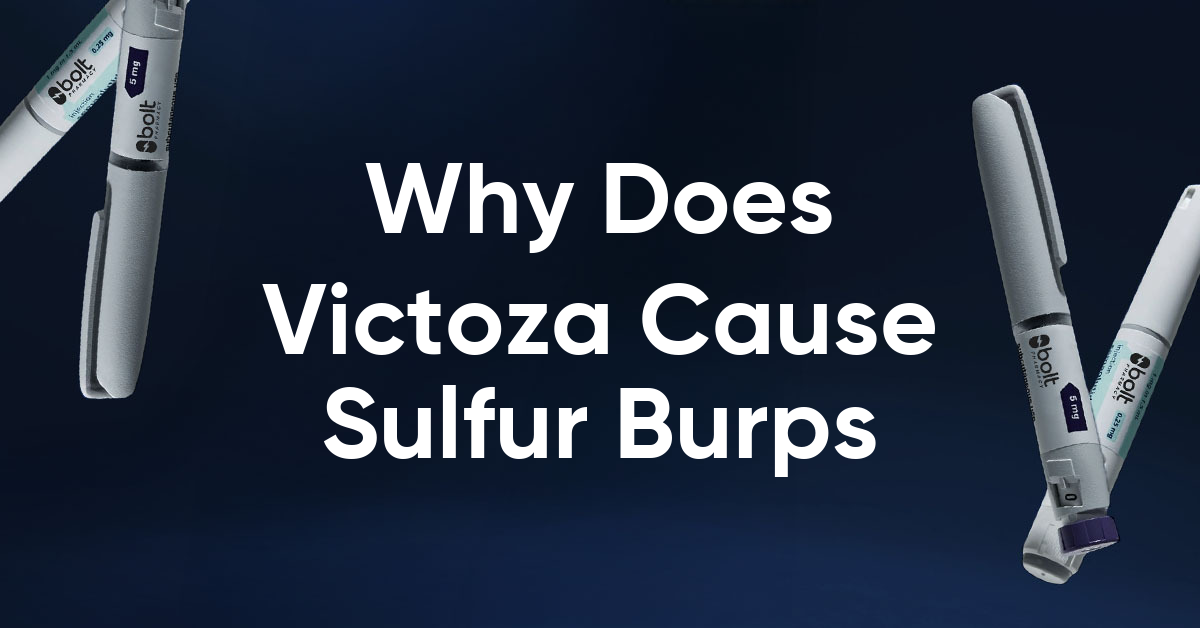 why does victoza cause sulfur burps