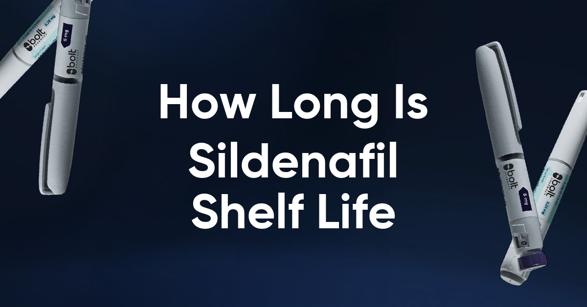 how long is sildenafil shelf life