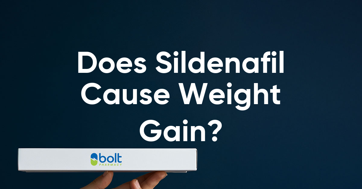does sildenafil cause weight gain