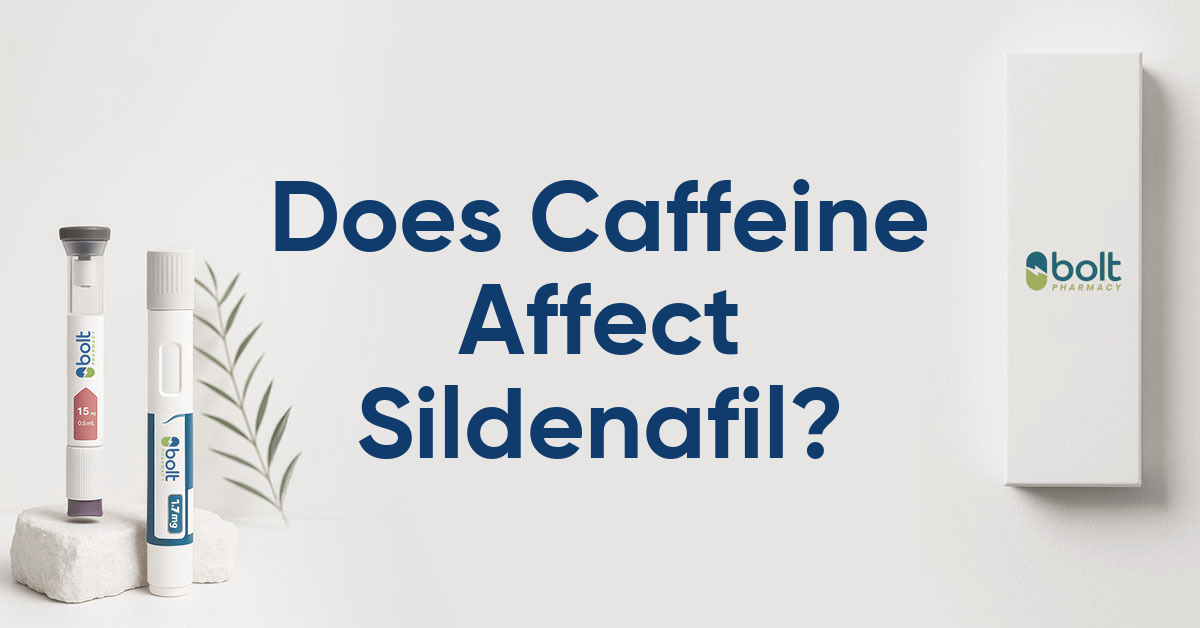 does caffeine affect sildenafil