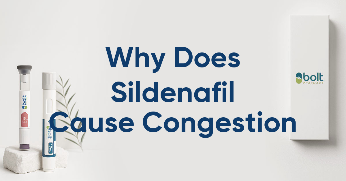 why does sildenafil cause nasal congestion