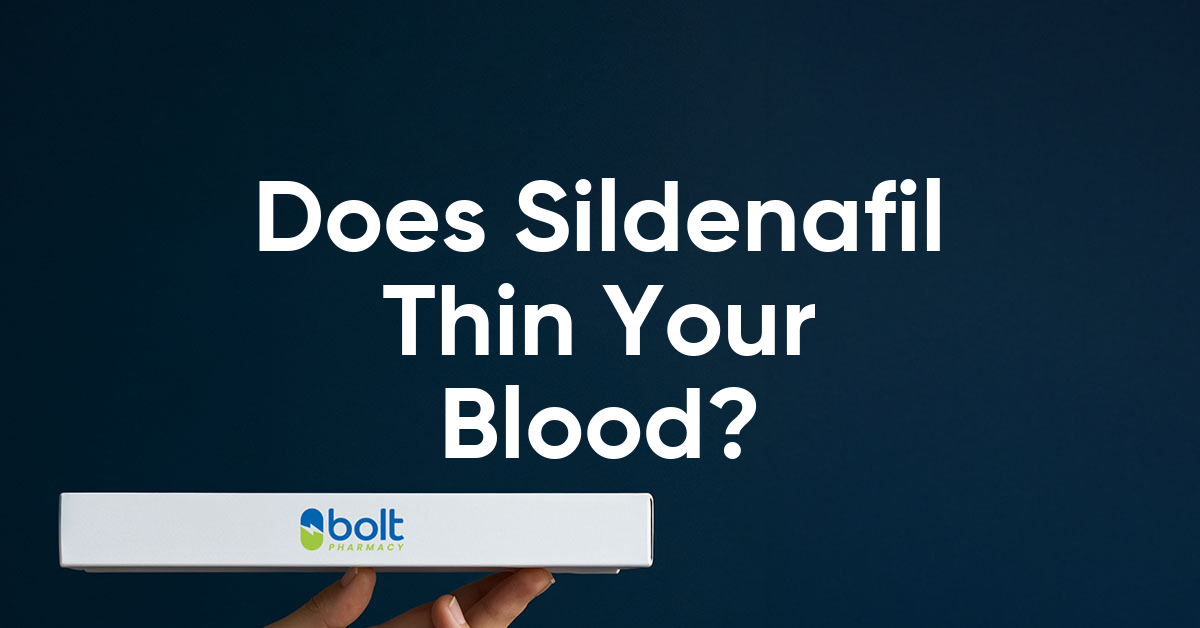 does sildenafil thin your blood