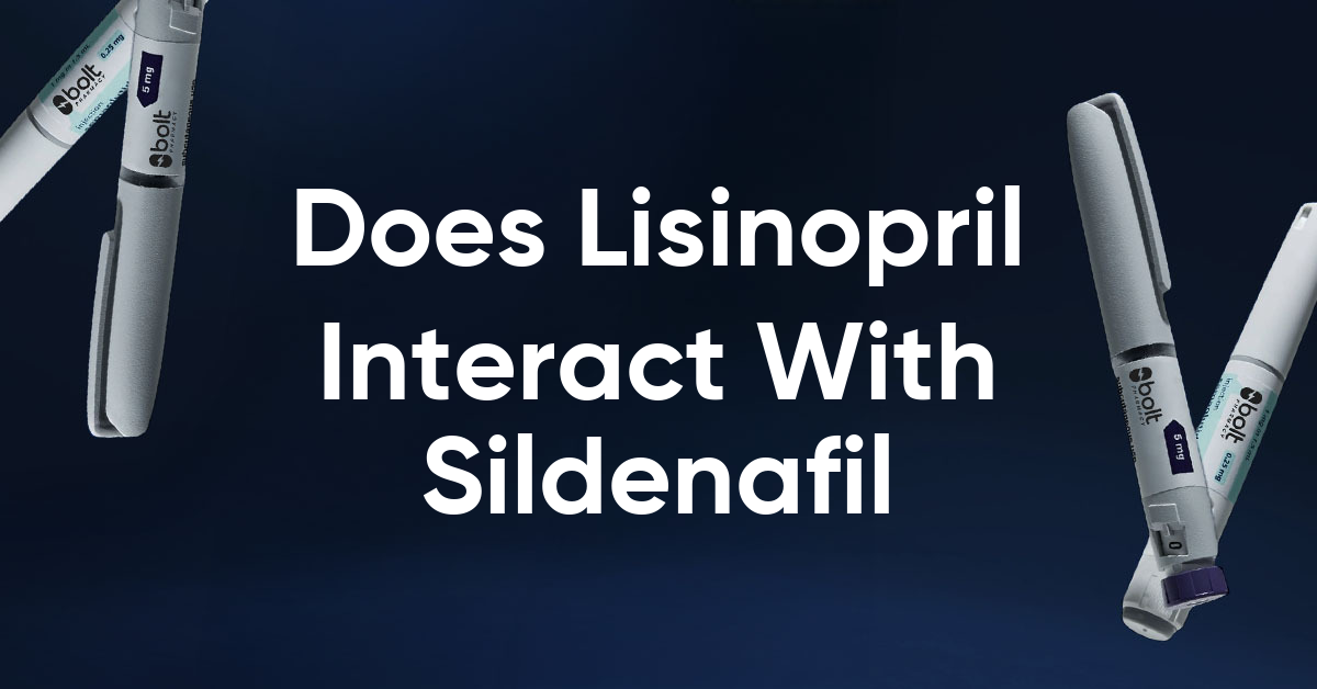 does lisinopril interact with sildenafil