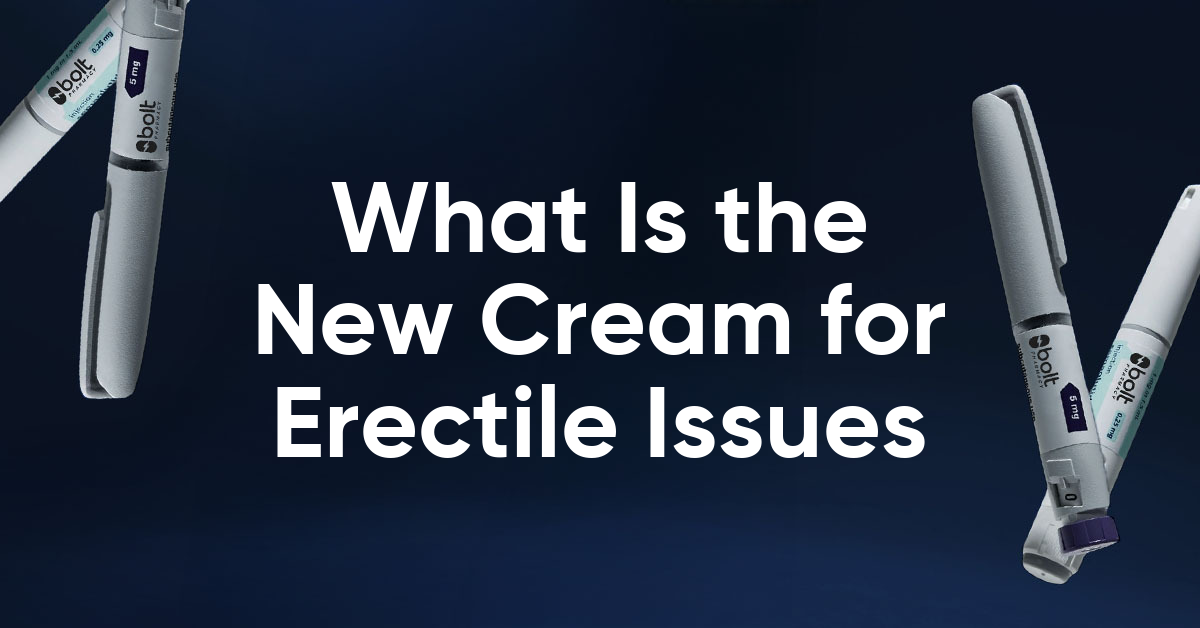 what is the new cream for erectile dysfunction
