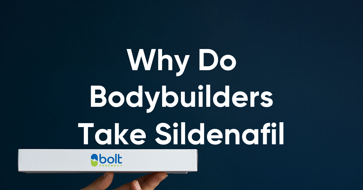 why do bodybuilders take sildenafil