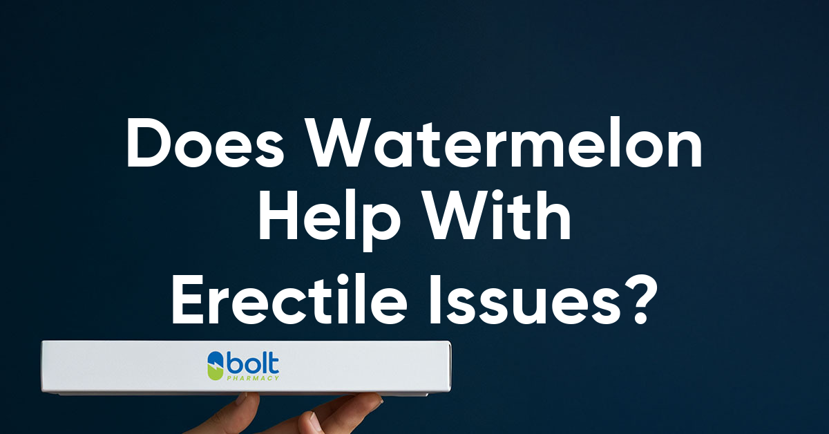 do watermelon help with erectile dysfunction