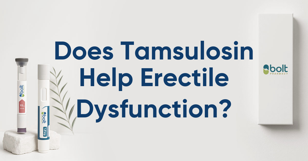 does tamsulosin help erectile dysfunction
