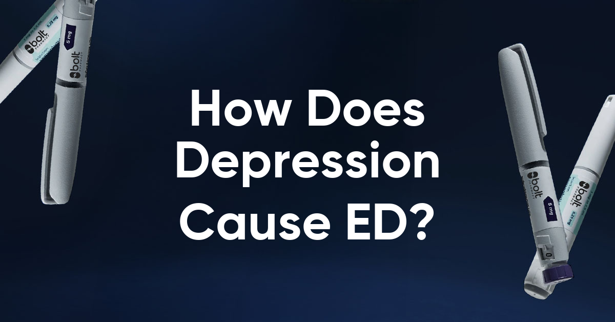 how does depression cause erectile dysfunction