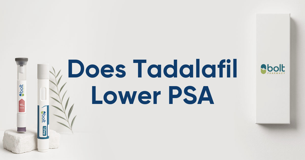 does tadalafil lower psa
