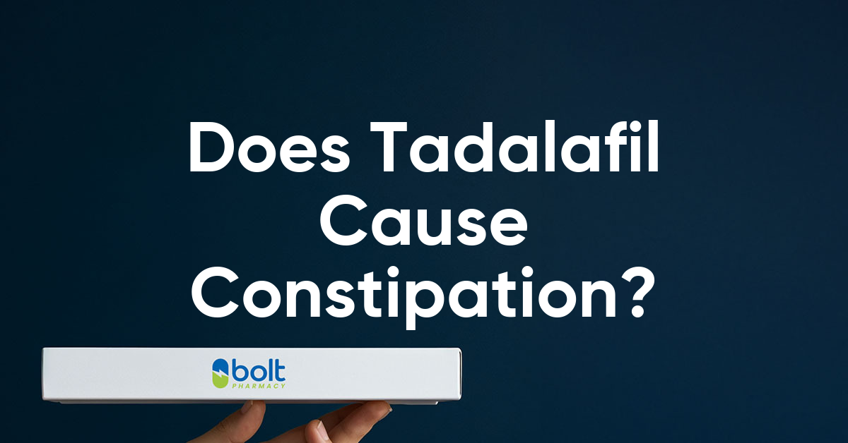 does tadalafil cause constipation