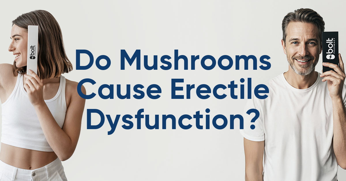 do mushrooms cause erectile dysfunction