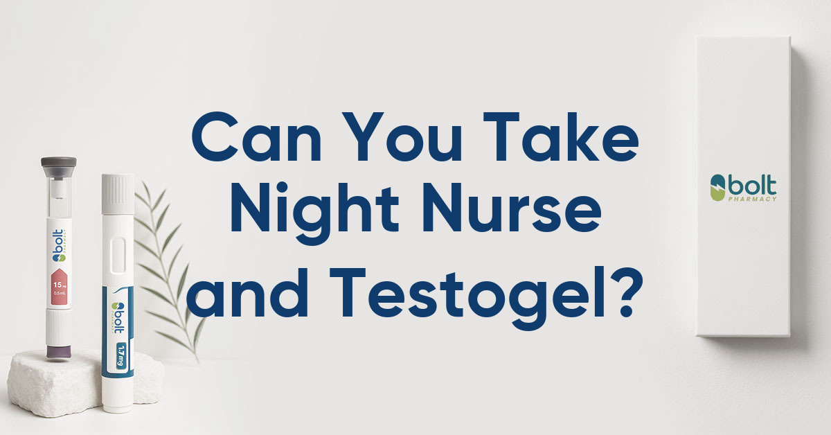 can you take night nurse and testogel
