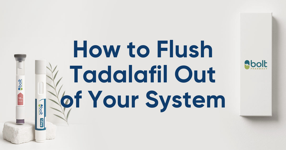 how to flush tadalafil out of your system