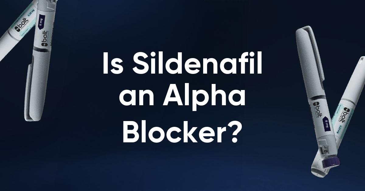is sildenafil an alpha blocker