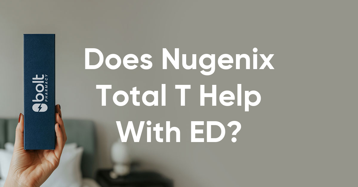 does nugenix total t help with erectile dysfunction