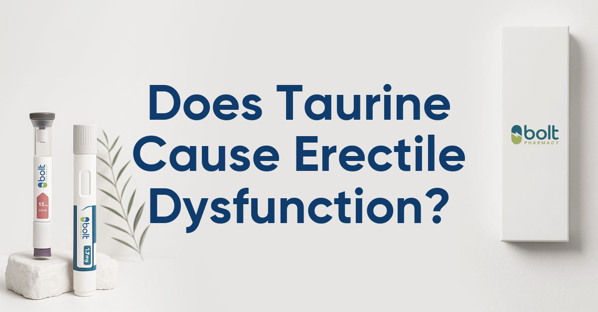 does taurine cause erectile dysfunction