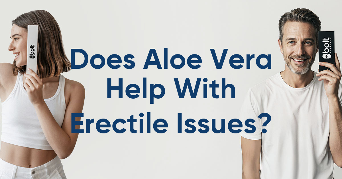 does aloe vera help with erectile dysfunction