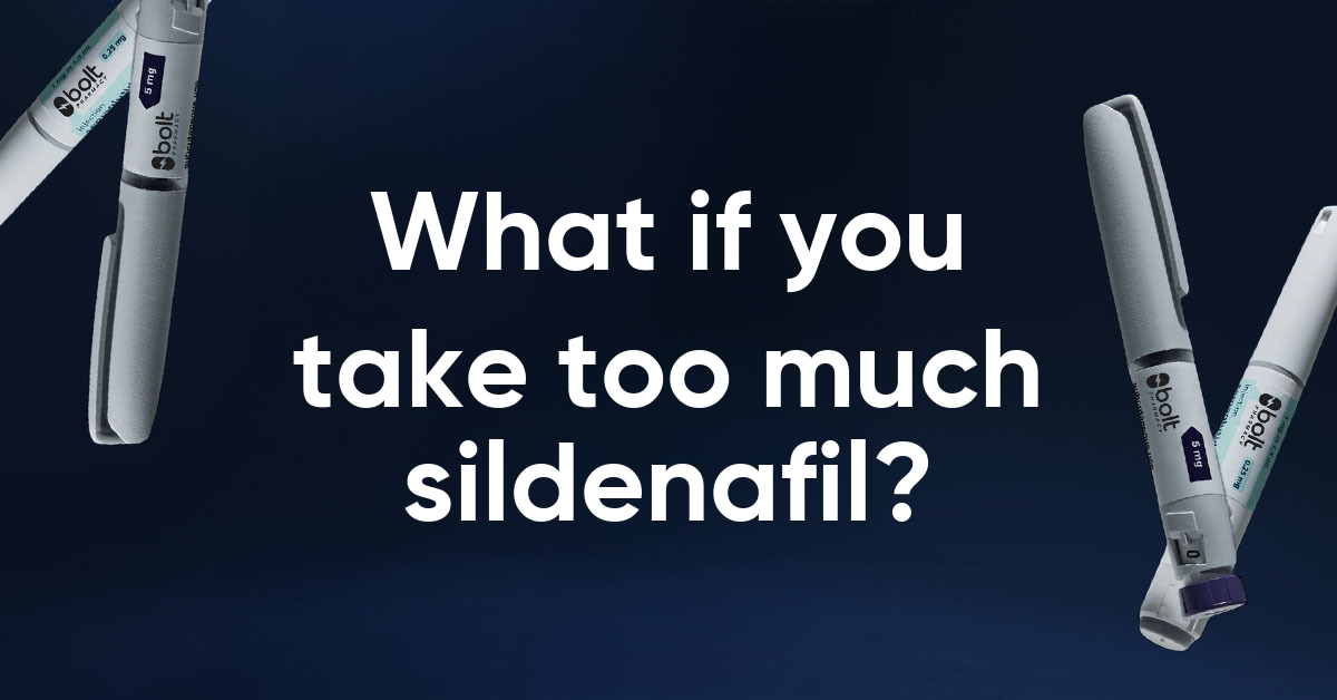 what if you take too much sildenafil