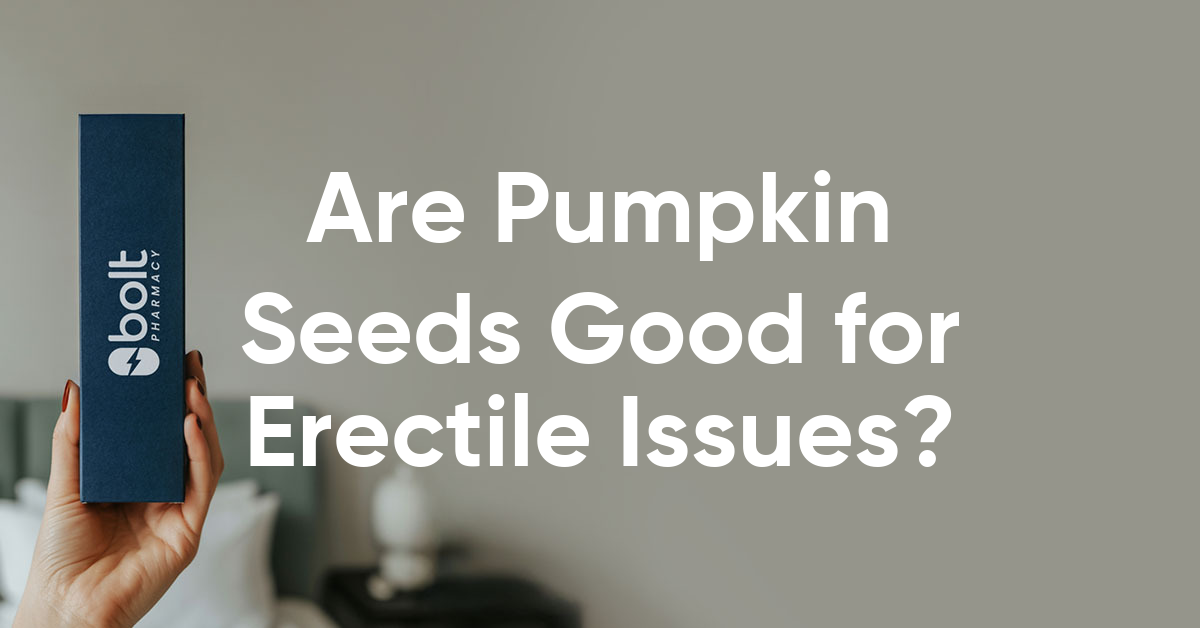 are pumpkin seeds good for erectile dysfunction