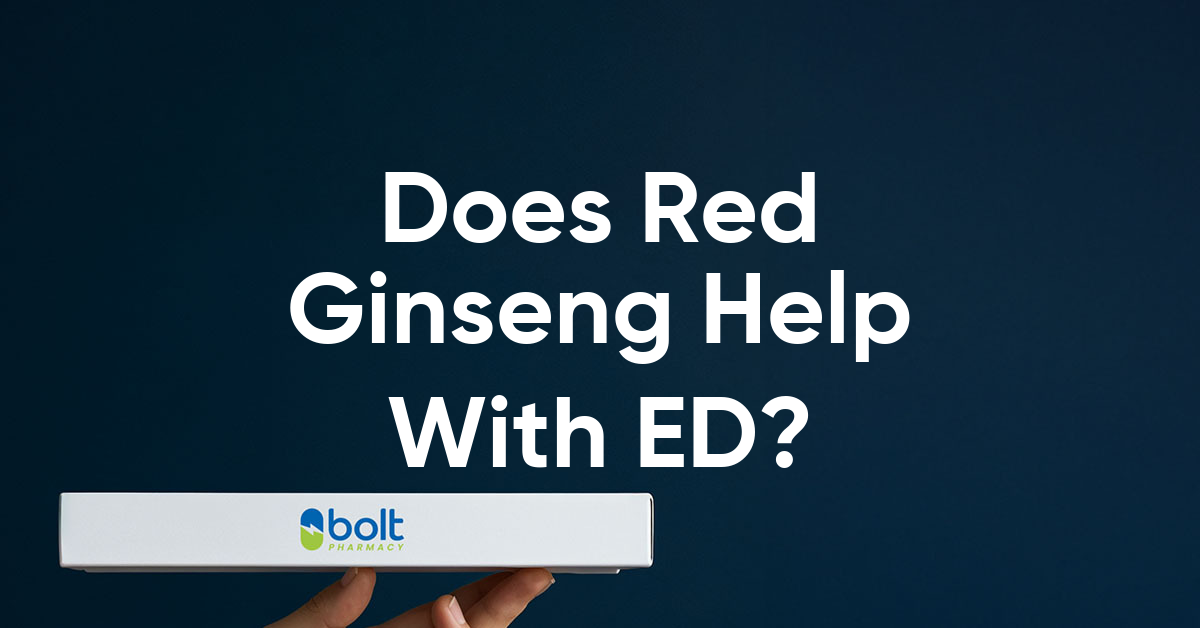 does red ginseng help with erectile dysfunction