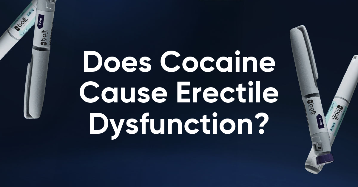 does cocaine give you erectile dysfunction