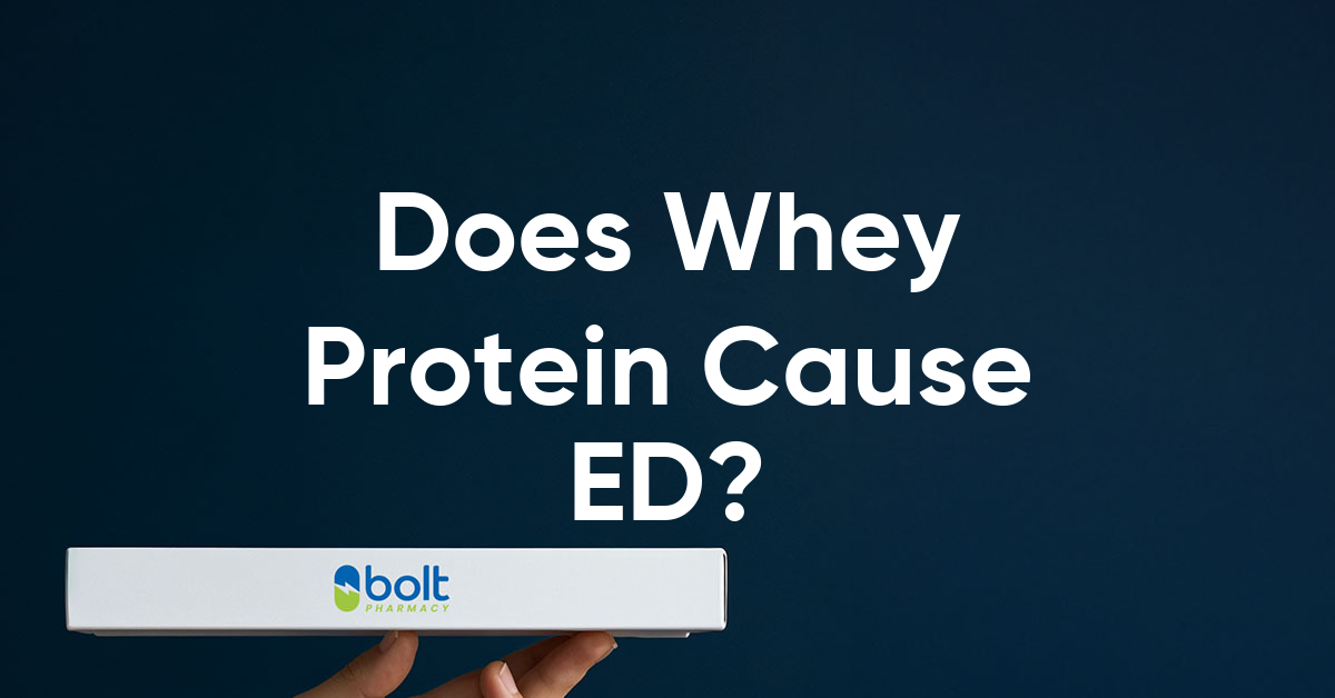 does whey protein cause erectile dysfunction