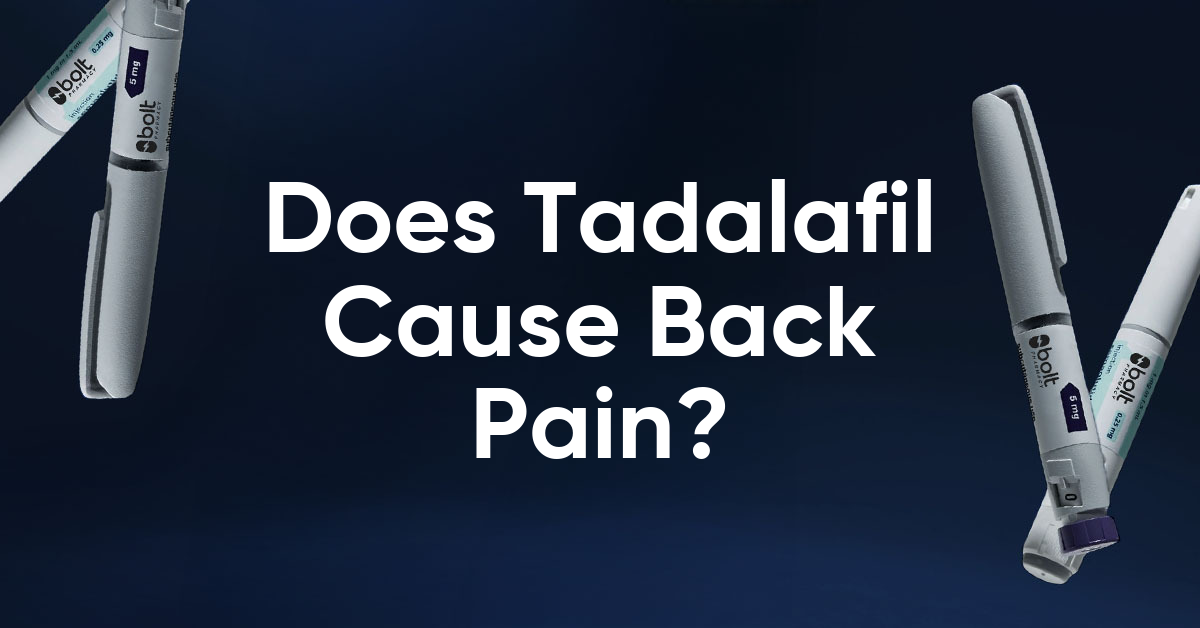 does tadalafil cause back pain
