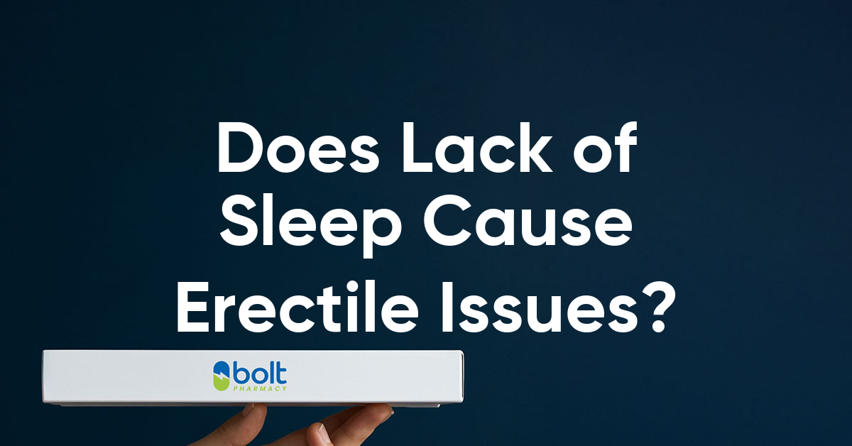 does lack of sleep cause erectile dysfunction
