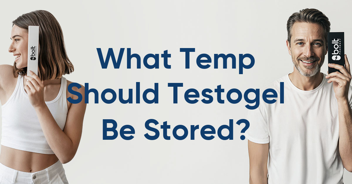 what temperature should testogel be stored