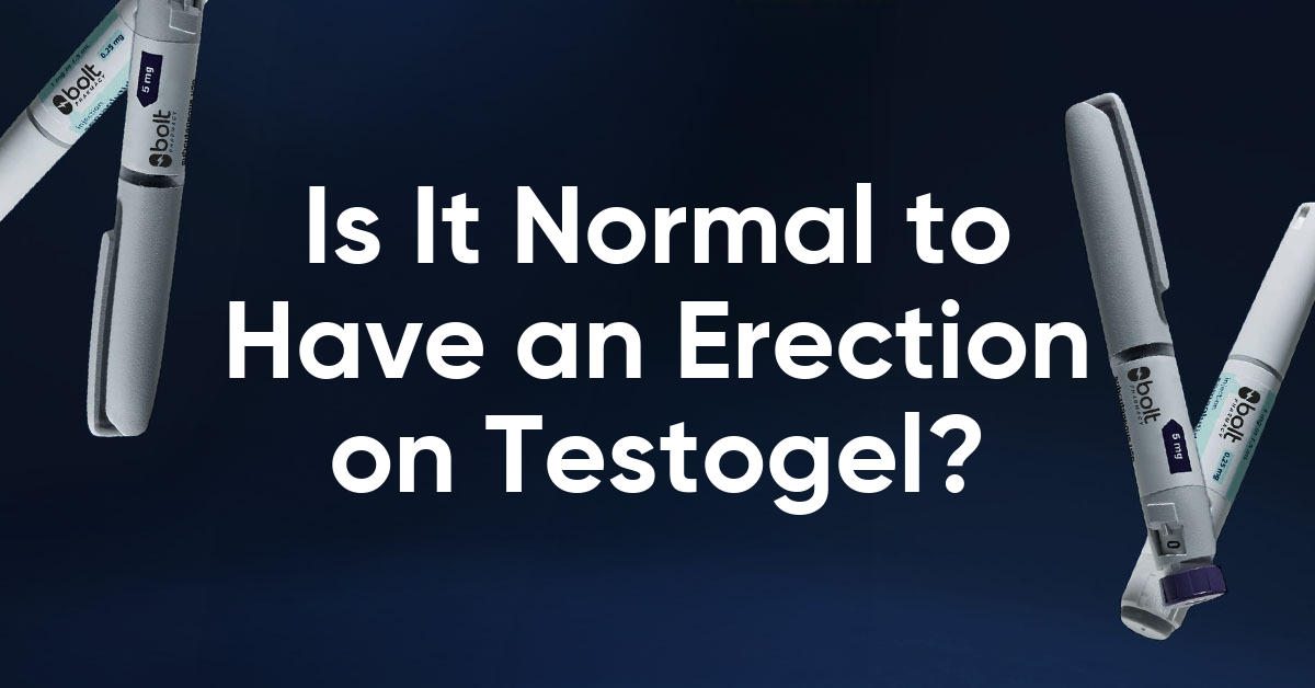 is it normal to have an erection on testogel