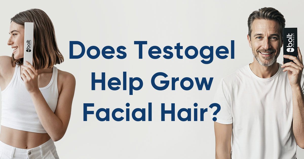 does testogel help grow facial hair