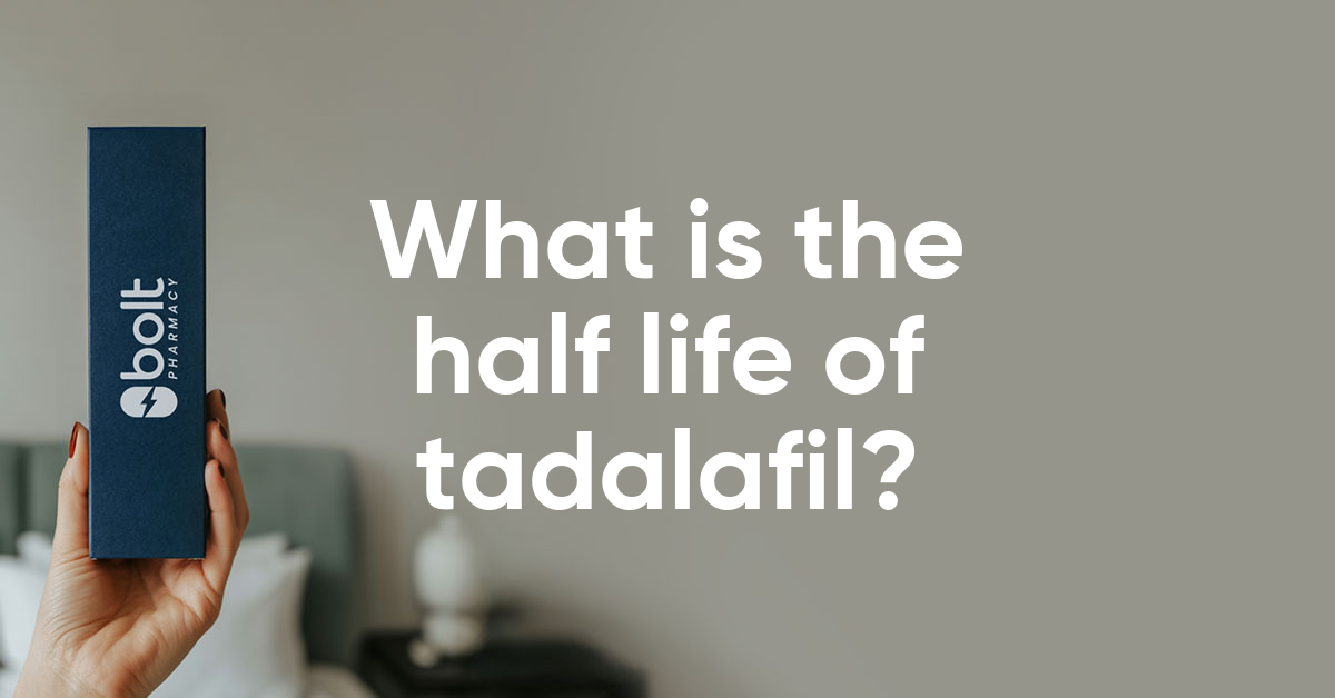 what is the half life of tadalafil