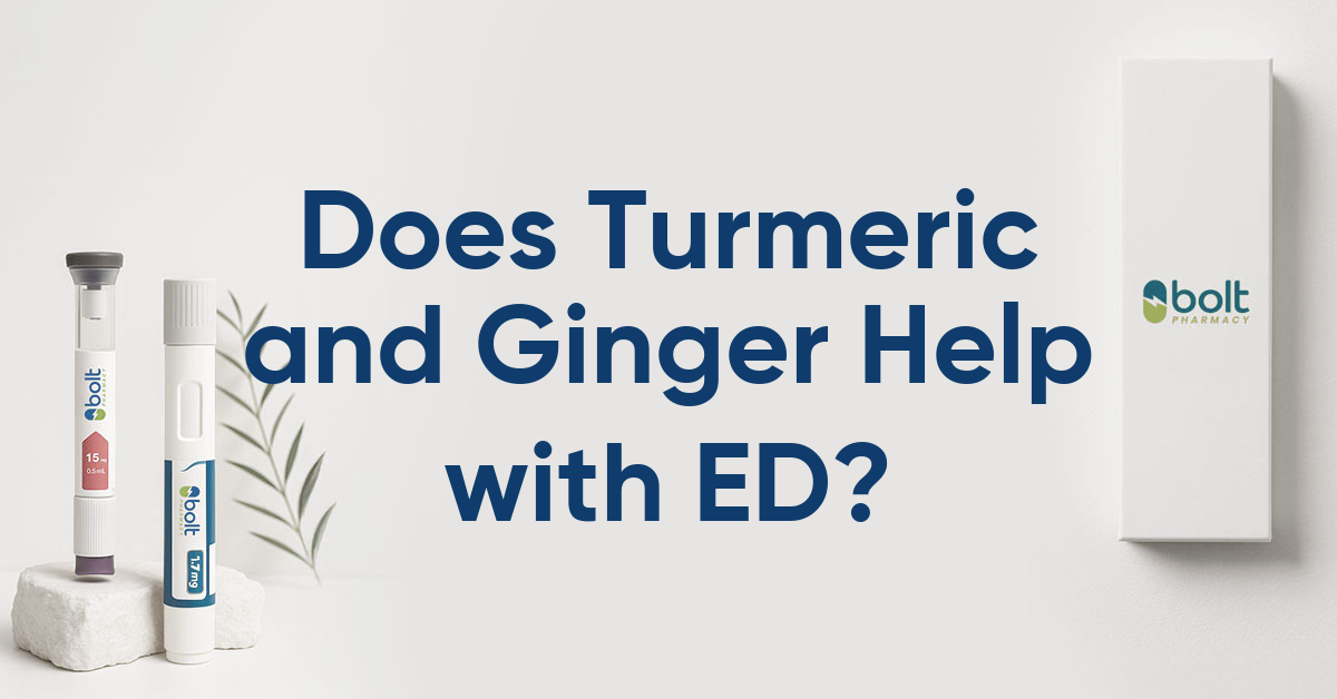 does turmeric and ginger help with erectile dysfunction