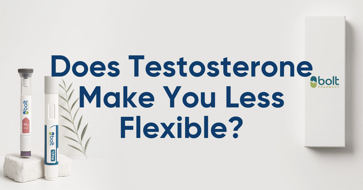 does testosterone treatment make you less flexible