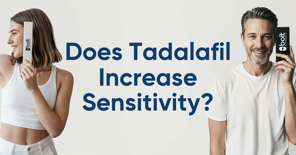 does tadalafil increase sensitivity
