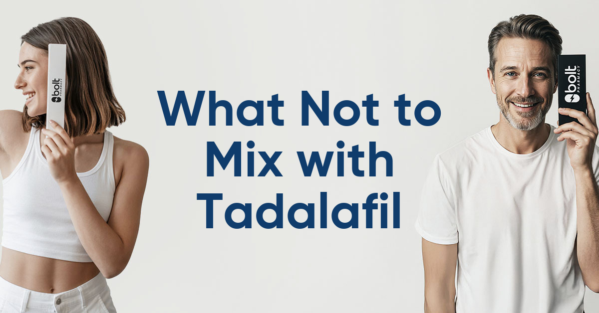 what not to mix with tadalafil