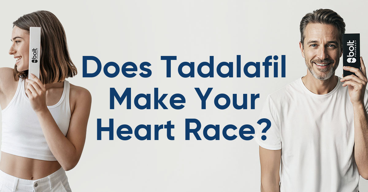 does tadalafil make your heart race