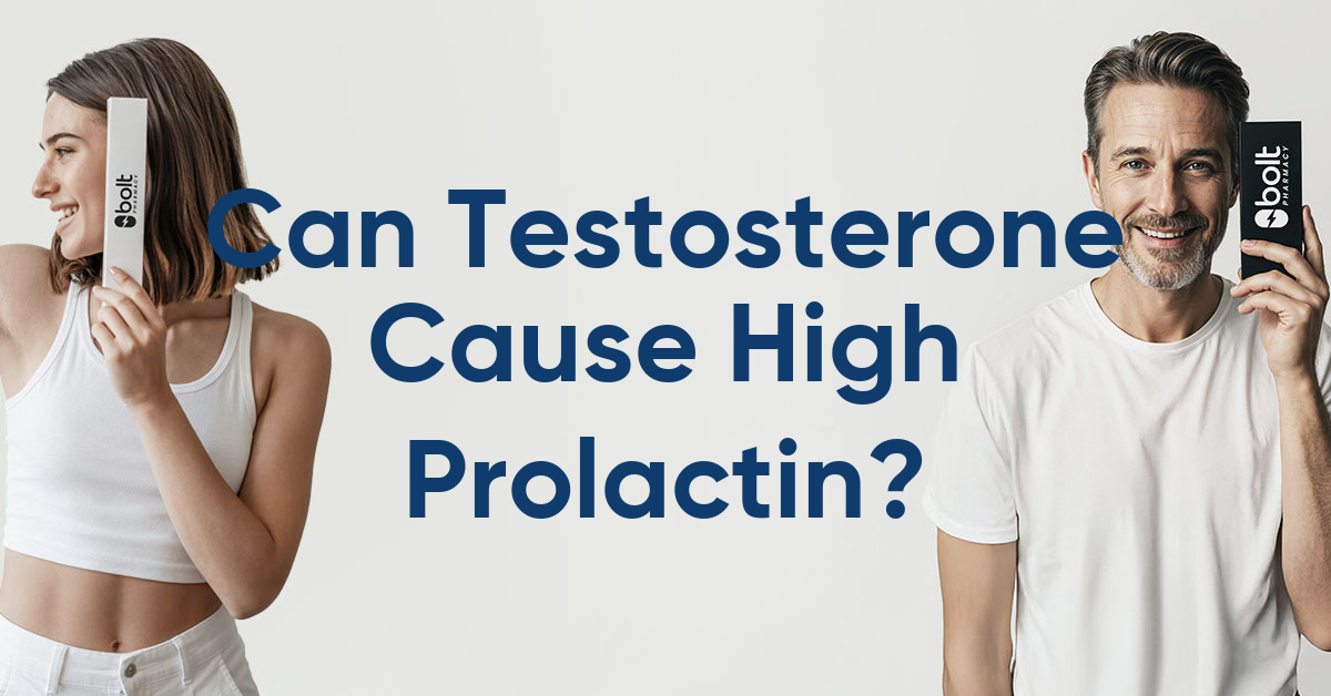 can testosterone treatment cause high prolactin